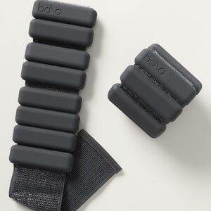 New Bala Bangles Charcoal Dark Grey/Black 1lb Wrist Ankle Weights Set